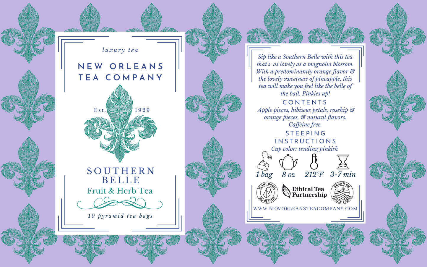 
                  
                    Southern Belle (Pyramid Tea Bags)
                  
                